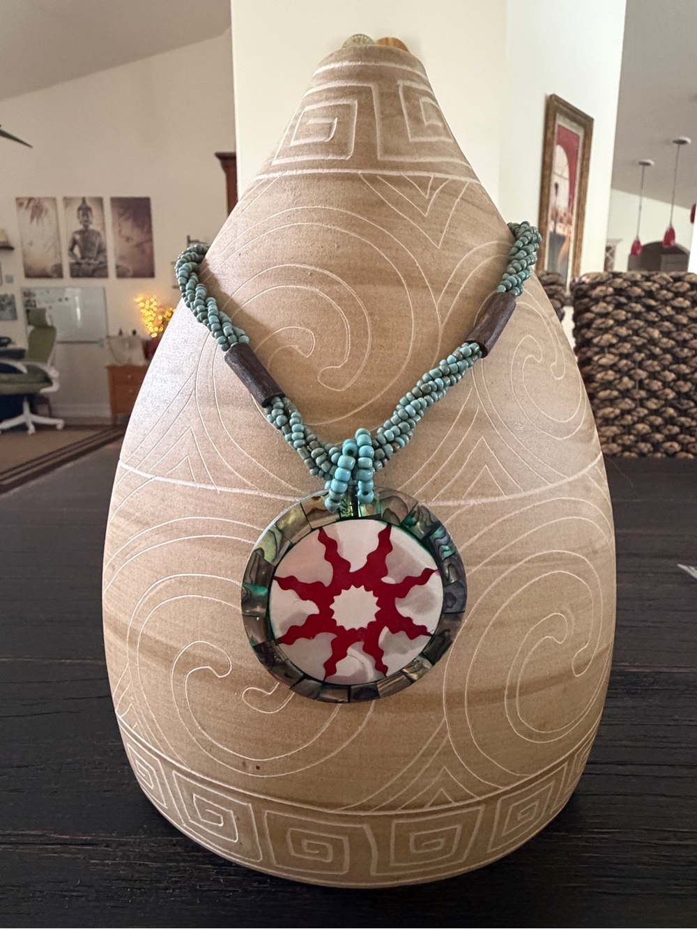 Handcrafted Coral Beaded Necklaces from Thailand 🇹🇭